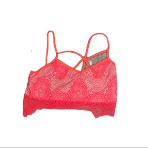 Charlotte Russe Pink Swimsuit Top